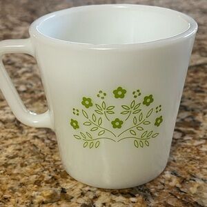 Pyrex Milk Glass Coffee mugs